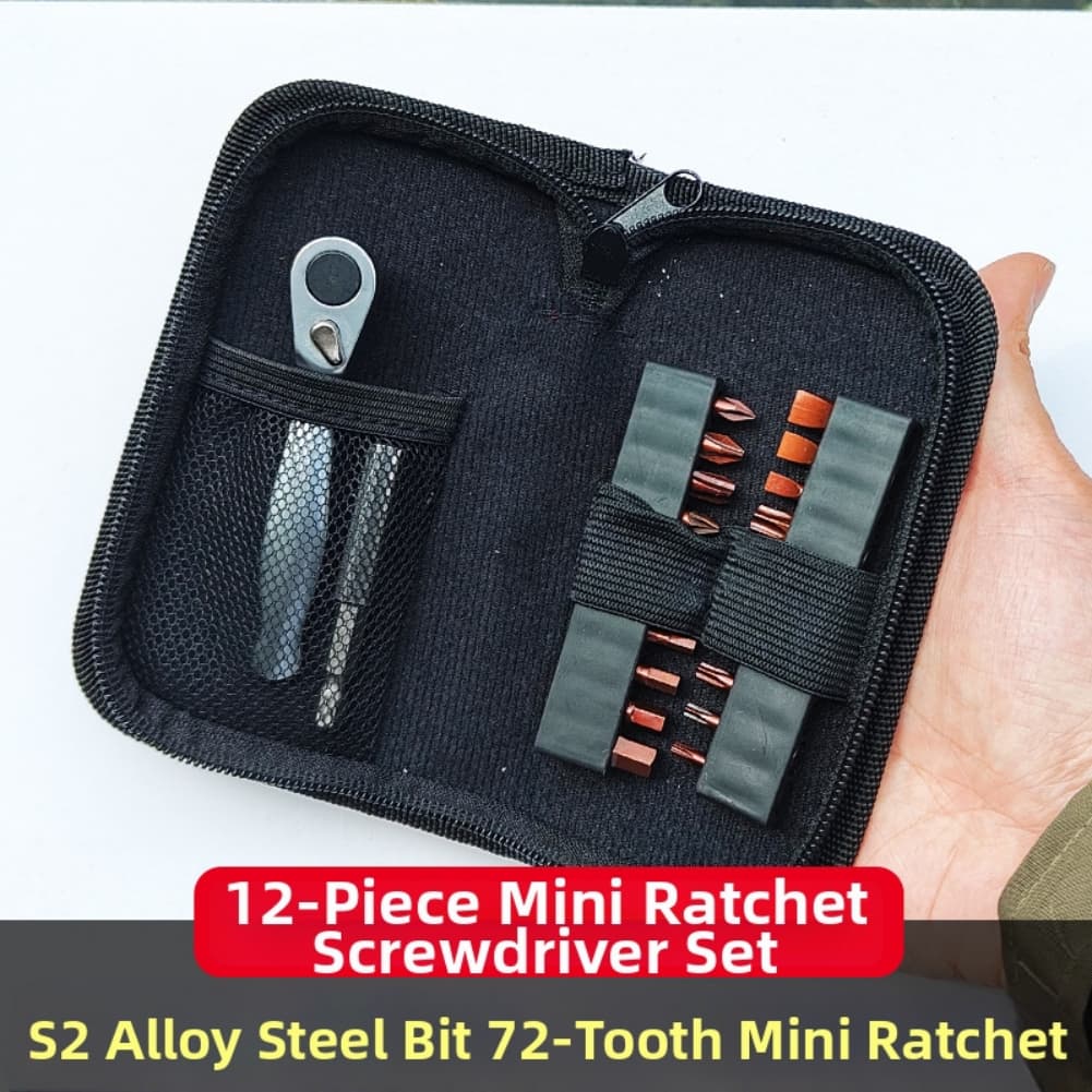 

22pcs Mini Ratchet Wrench Set Adjustable Leftright Reversible Ratchet Screwdriver Bits Extension Bar For Repair Assembly Tasks China Mainland