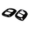 2pcs Glossy Black Stainless Steel For Mercedes Benz GLA Class X156 Car Exhaust Output Tail Cover Trim For Infiniti Q30