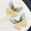 Splicing Butterfly High-End Corsage Femininity Clothes Versatile Accessories Brooch Autumn And Winter