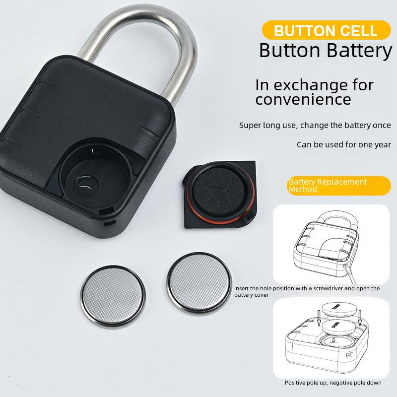 Smart Waterproof Padlock for Home, Dorm, Drawer, or Garage