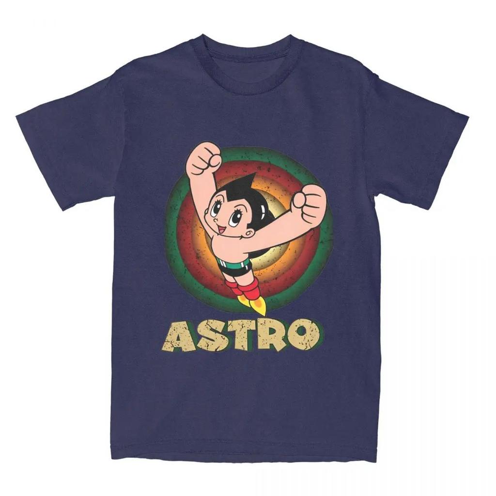 New Arrival Men Classic Cartoon Astro Boy Shirt Apparel Japan Manga Mighty Atom Astroboy T-shirt Clothing Tee Shirt