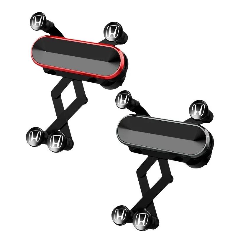 FIT Car New Honda Gravity Car Phone Holder Air Vent Clip Navigation Stand Phone Support For Honda Civic Fit City Cry Accord CB5