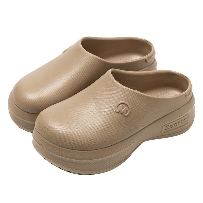 Unisex pantofle EVA s jedním páskem, uzavřenou špičkou, zdravotnické boty, plážové a kuchařské pantofle