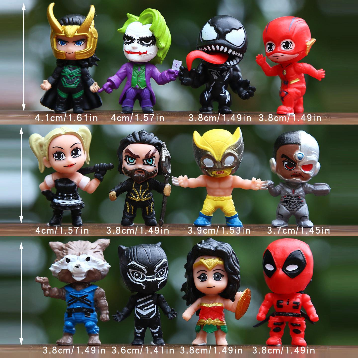 Cross-border Q Version Anime Mini Figure Blind Box - Cartoon Doll Ornament