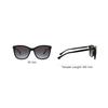 Emporio Armani Logo Design Square Sunglasses Women sunglasses Black 4060SOLE50178G