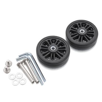 Durable Suitcase Parts Axles Suitcase Wheels Replacement with Screw Replace Wheels Caster Wheel Repair Kit Luggage Accessories