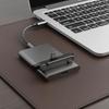240W Type C To Type C 2-in-1 Fast Charging Data Adapter With Phone Stand Function Foldable Phone Charging Bracket Adapter