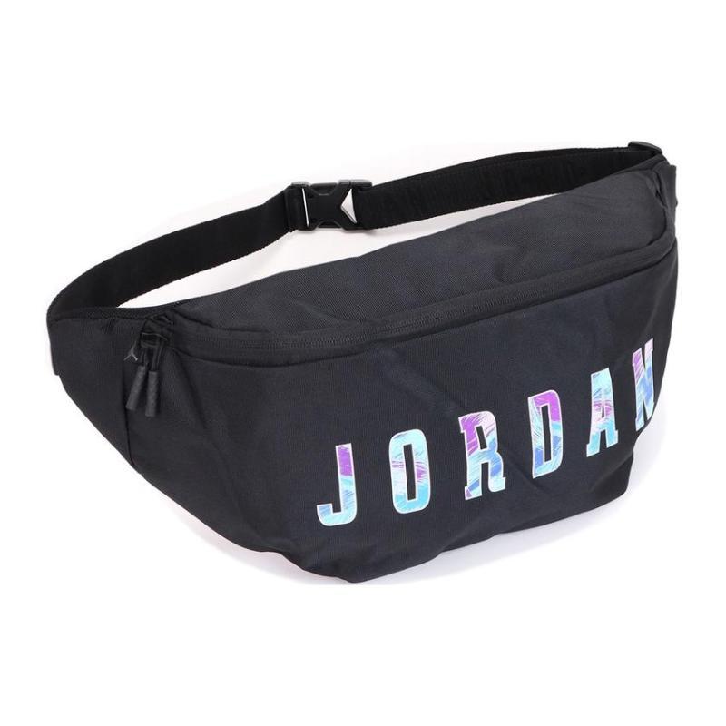 Jordan Polyester Fanny Pack Crossbody Bags Regular Unisex Black Jordan FB2396-010