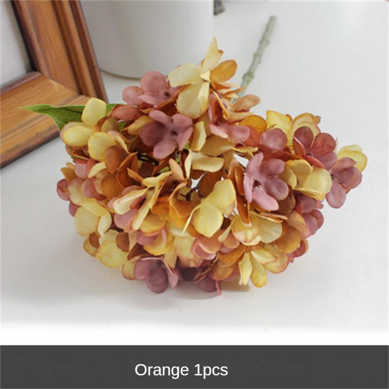

Artificial Flower Silk Hydrangea Vase Home Decoration Accessories Wedding Decoration Fake Plant Christmas Wreath