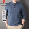 Pierre Cardin Men's Long Sleeve Cotton Polo Shirt