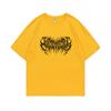 Playboi Carti Narcissist Print T-Shirt Opium Actual Hate Hip Hop Rapper Tshirt Unisex's Fashion Gothic T Shirts Male Vintage Tees