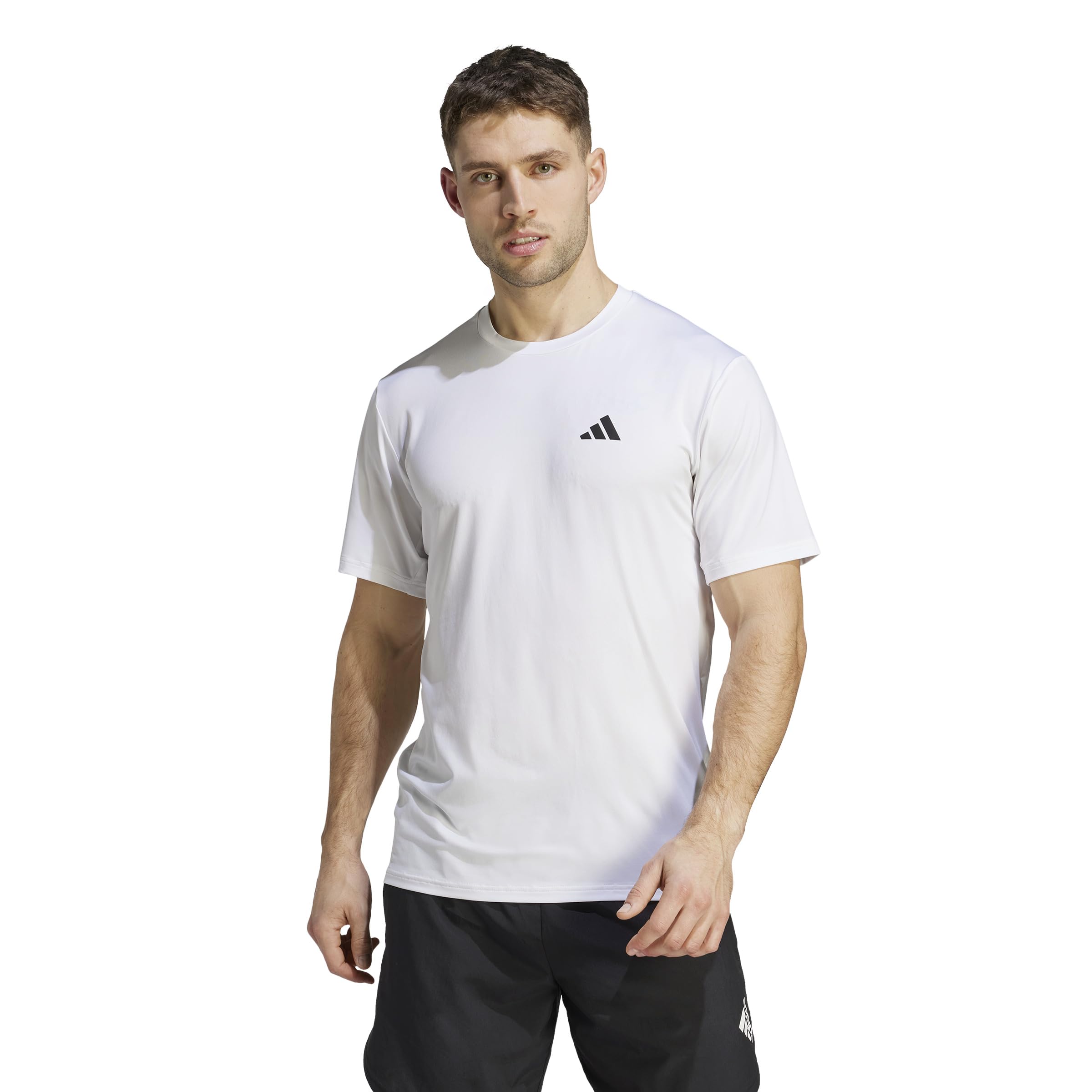 

Футболка мужская Train Essentials Stretch Training BXH44 2XL [Adidas] белая/черная с коротким рукавом (IJ7020)