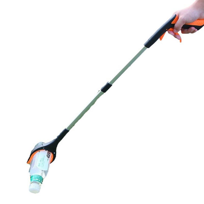 Garbage Picker Gripper With 360 ° Rotating Clip Trash Grabber Pick Up Tools 80Cm Lightweight Foldable Gripper Extender Hand Tool