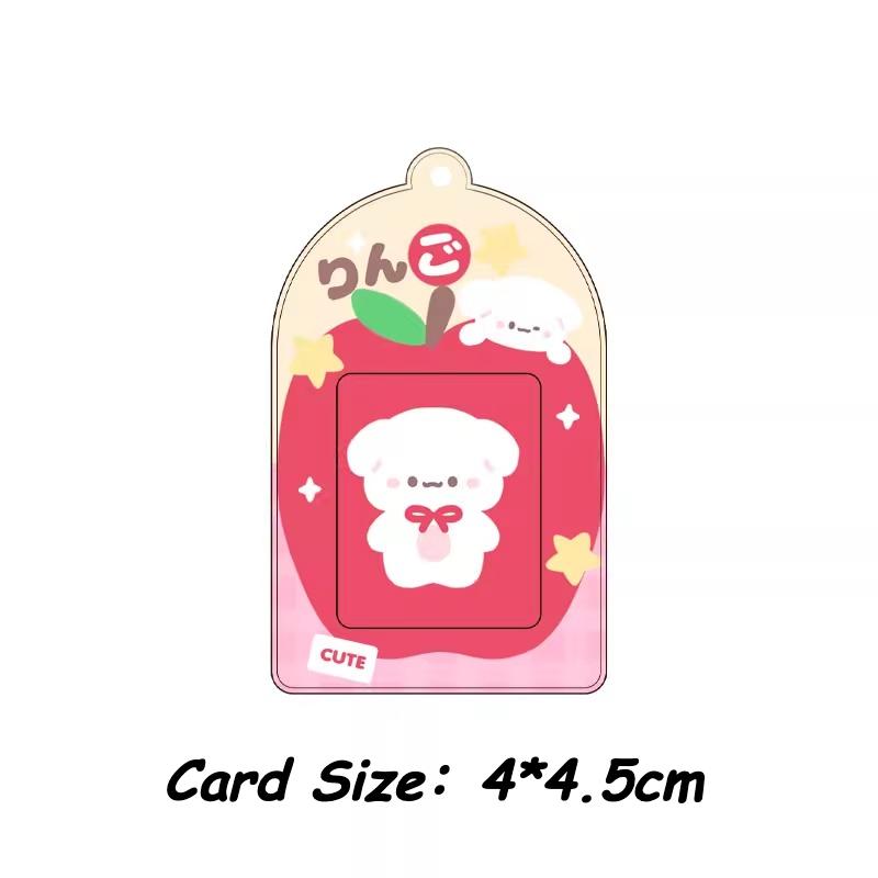 New Arrivals Cute Animal Photo Frames Kawaii Pudding Photocard Holder 2 Inch Kpop Photocard Sleeves INS Style Original Design