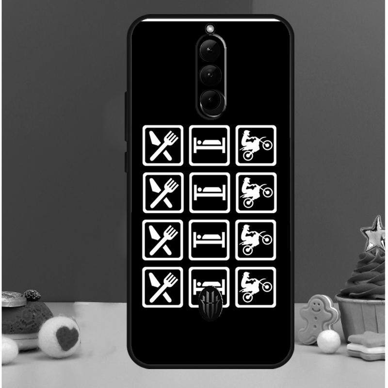Freestyle Motocross Sport Case For ZTE Nubia Red Magic 9 Pro Plus 8 8S Pro Plus RedMagic 6 7 6S 7S Pro 6R 5S 5G Cover