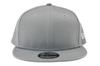 NEW ERA Cap 9FIFTY Flat Bill Snapback Cap Nine Fifty Snapback Grey