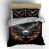 """Feuriger Adler Kunst Dekoration Set"" Weiches Hautfreundliches Bettwäsche Set Enthält 1 Bettbezug Und 2 Kissenbezüge Geschenk"""
