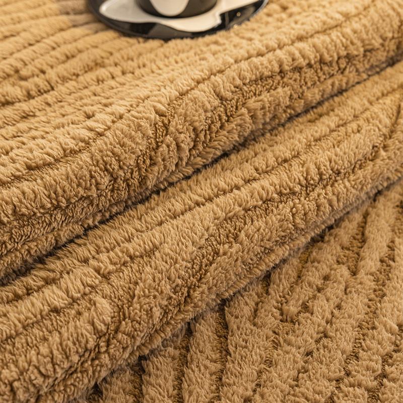1pcs Winter Plush Simple Sofa Cover Modern Wear-resistant and Durable Non-slip Couch Slipcovers for Living Room Home Decor