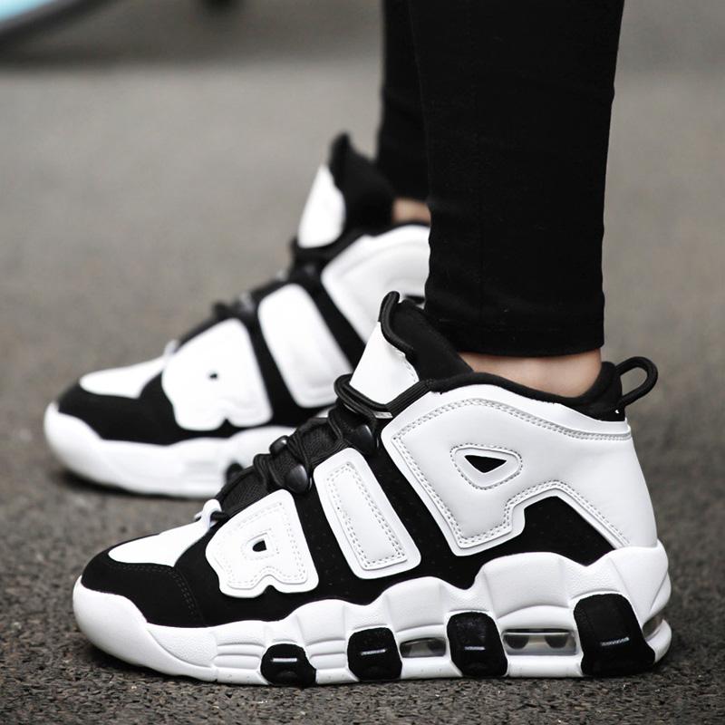 Men Casual Sneakers AIR Cushion Basketball Shoes Training Tennis Lace-Up Teens Running Sport Shoes Luxury Design Boots for Men