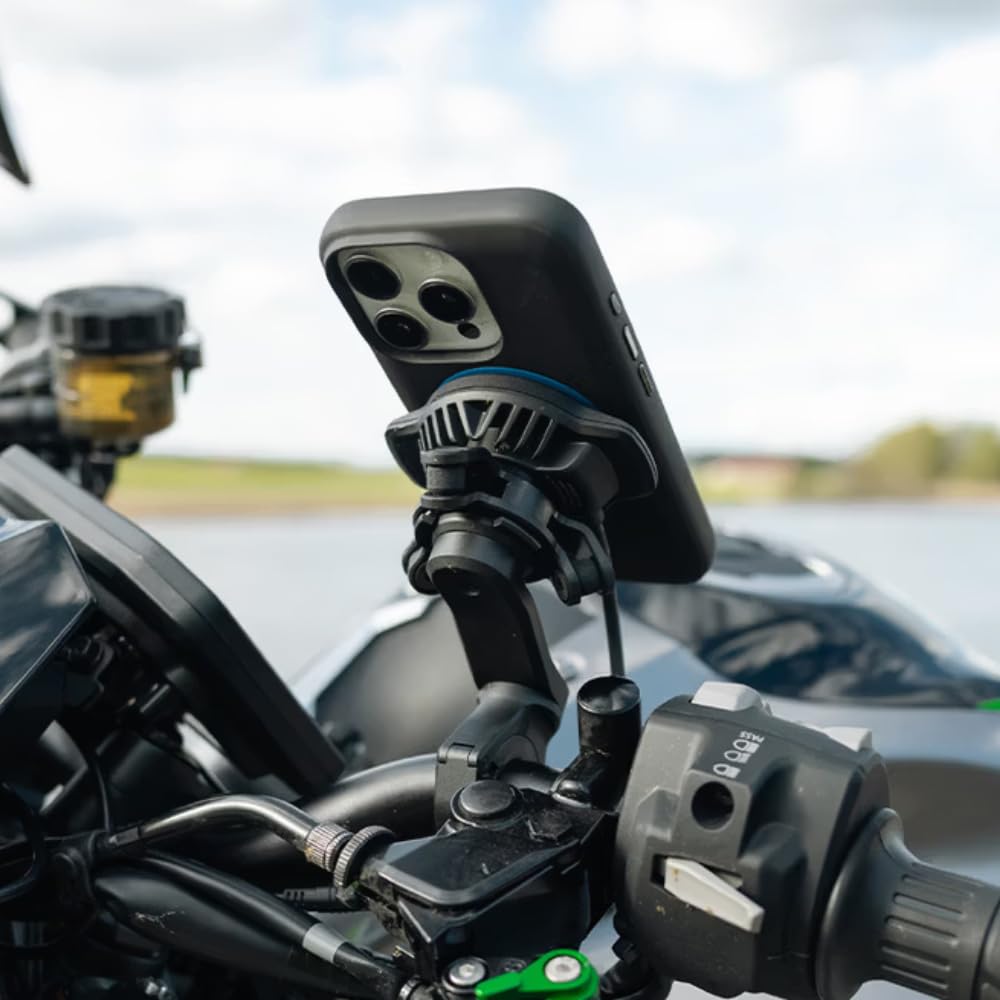 IP66 Waterproof and Dustproof Wireless Charging Head for Motorcycles V4