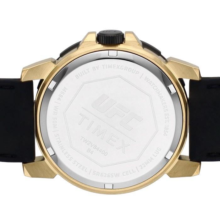 TIMEX UFC Watch Quartz 50m Water Resistance Mineral Glass Black Dial TW2V84400 Men's