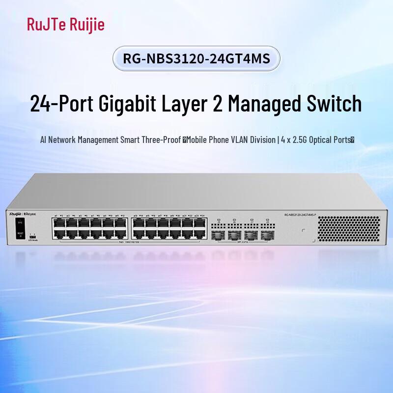 Ruijie Managed Network Switches & Transceivers