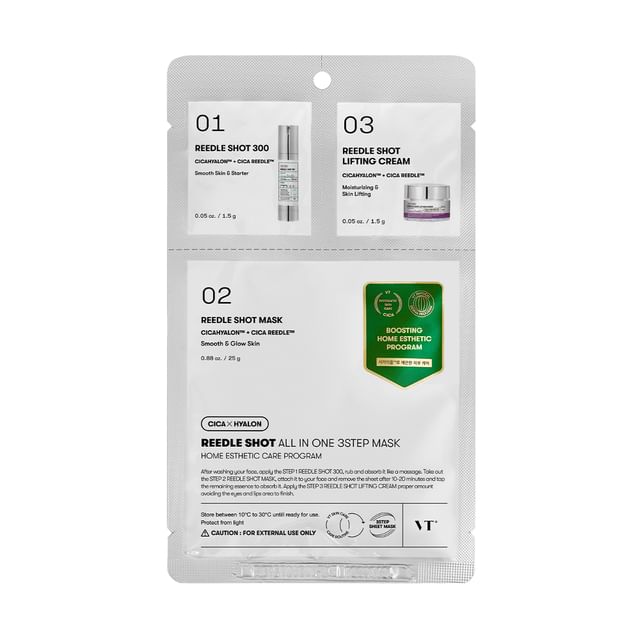 VT - Reedle Shot All In One 3 Step Mask 1.5g + 25g +1.5g