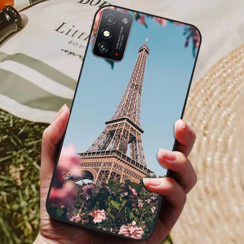 For Honor X30 Max 5G Case Soft Silicone Back Case for Huawei Honor X30 Max Phone Cover HonorX30 MAX KKG-AN70 Black Bumper TPU