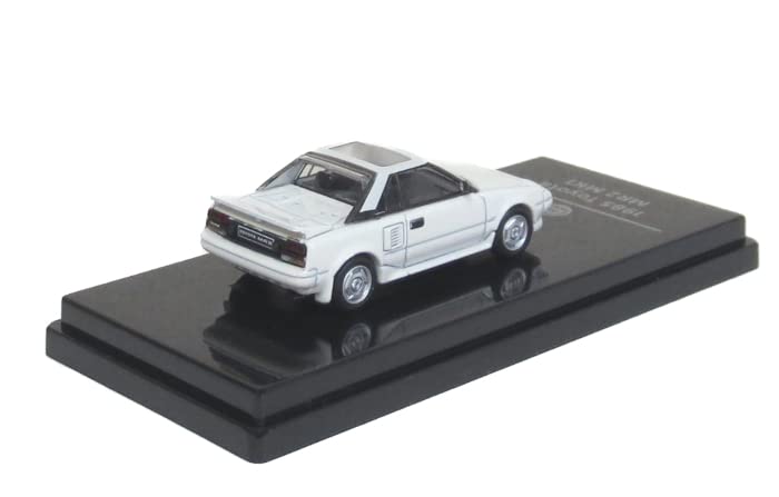 PARAGON Scale Toyota MR2 MK1 AW11 1985 Super White LHD 1/64