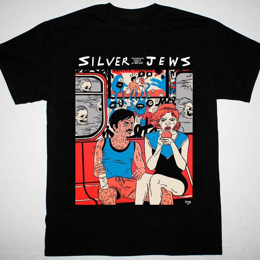Silver Jews Band Poster HOT NEW Black T-shirt Unisex All Sizes XZ840