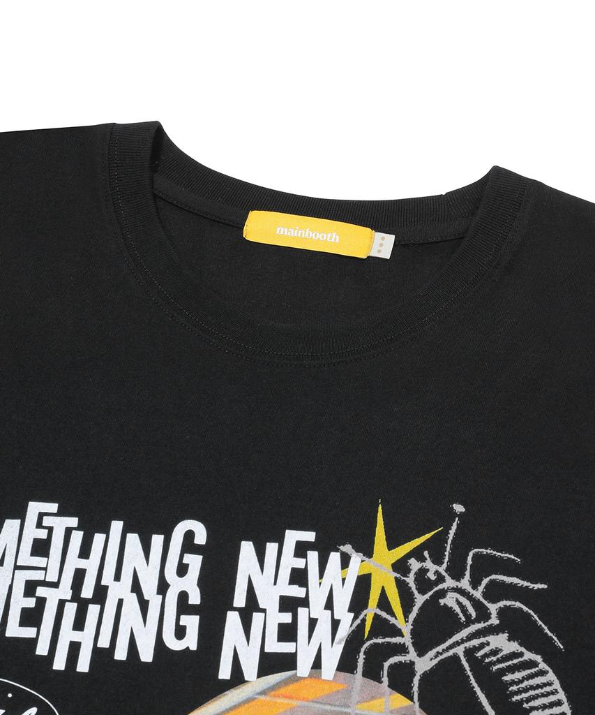 MAINBOOTH [The Beatles] Something New T-Shirt (Black)
