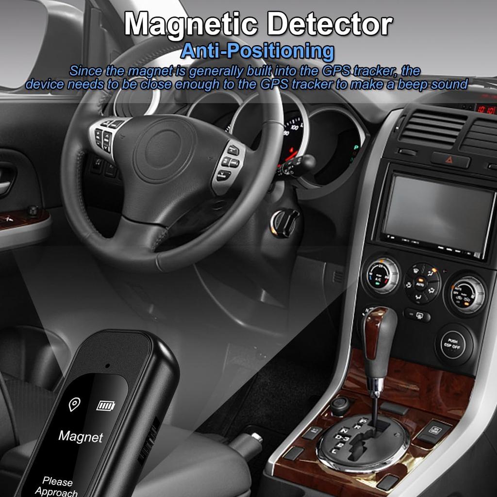 1 Stück Kameradetektoren, Detektor für versteckte Kameras für Hotels, Wanzendetektor, Detektor für versteckte Geräte für GPS-Tracker/Signalerkennung