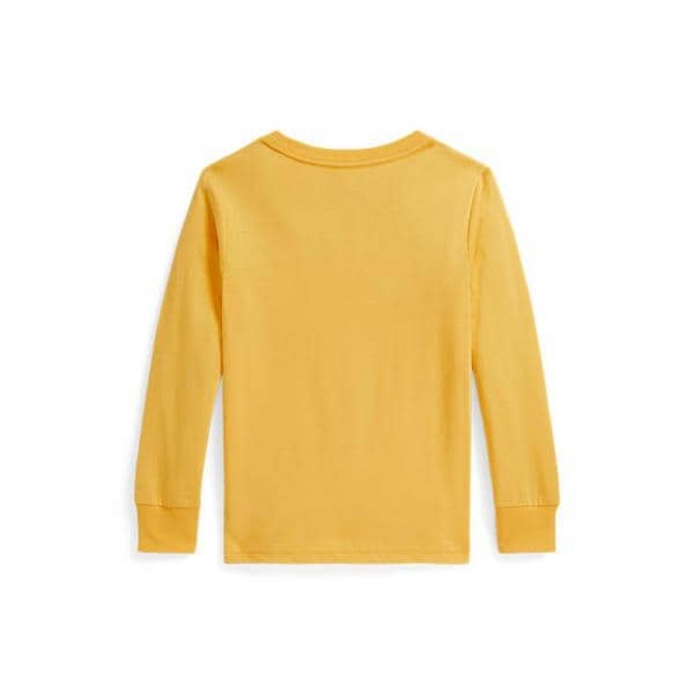 Polo Ralph Lauren Boys 2 7 Years Long Sleeve Polo Bear Tee Cwpotshb8021225700