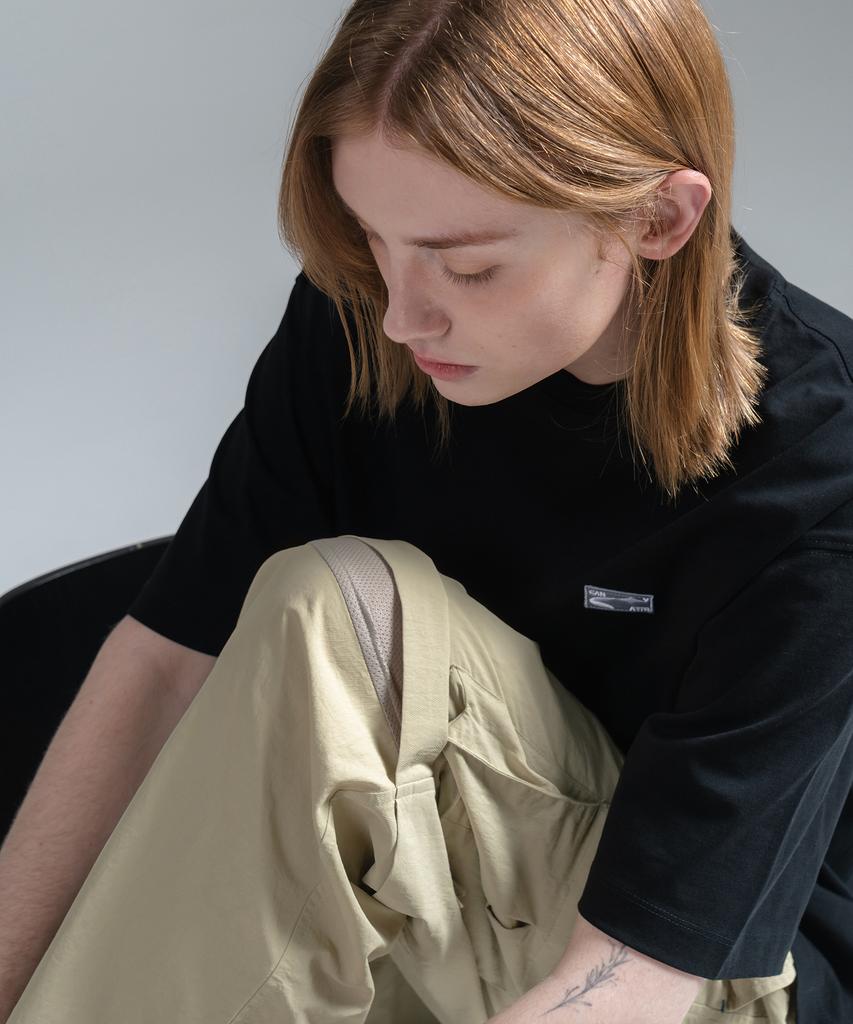 CANVARTS Aero Twill Cargo Wide Pants (Beige)