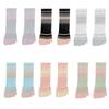 Cotton Mid-calf Socks Breathable Split Toe Socks Patchwork Five Toe Tube Socks  Girl