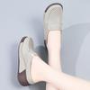Ladies Platform Loafers Casual Elegant Leather Sandals Clog Slippers Backless Mules Women Thick Sole Height Increase Shake Shoe