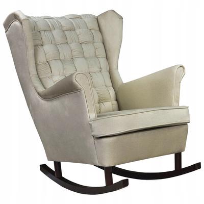 Carol Rocking Chair, Scandinavian,, Beige, Cream