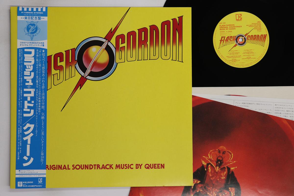 

LP Record QUEEN - Flash Gordon P10960E ELEKTRA 1980 Japan Obi Rock Used