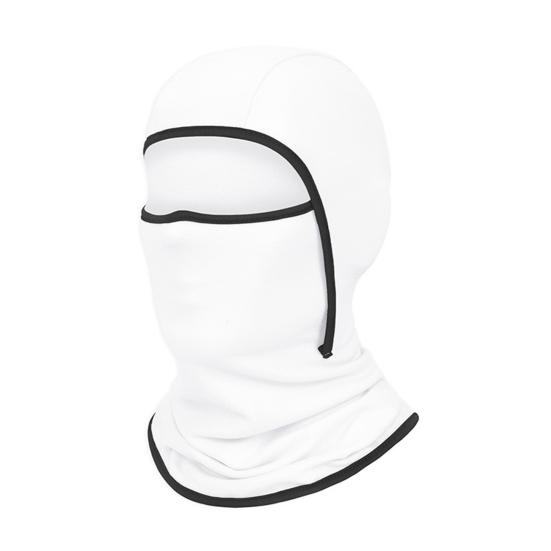 

Зимний головной убор Мотоциклетный Лыжный Сноубордический Ветрозащитный Теплый Уличный Дизайн с отверстием Защита всего лица Шапка Kid One Size белый