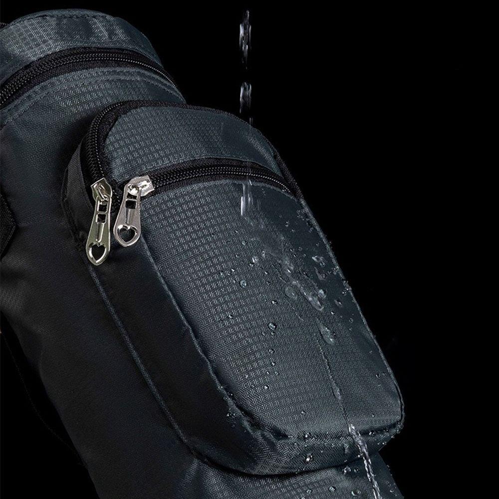 Oxford Cloth Crossbody Cooler Bag Adjustable Shoulder Strap Water Cup Protect  Outdoor