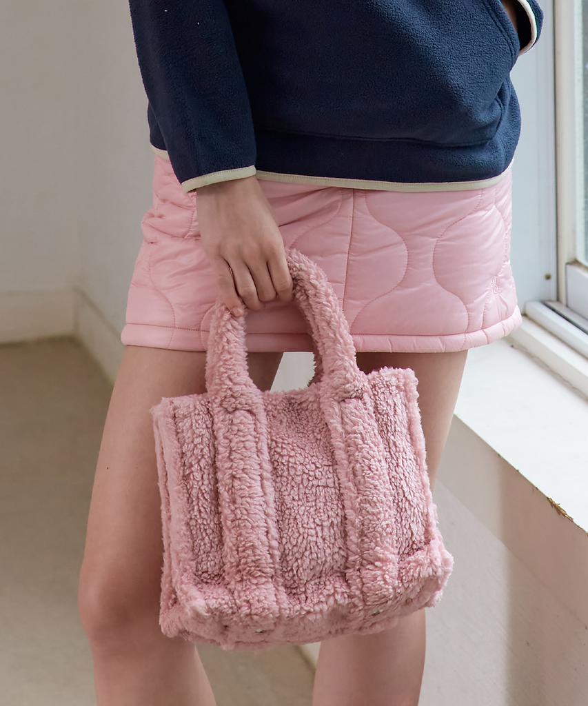 Studio&Parc Shearing Tote Bag_Pink