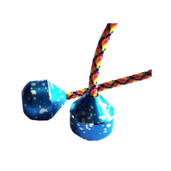 Giocattolo per Dita Allenatore di Destrezza delle Dita Coordinazione Occhio-Mano Compatto Portatile Lega di Alluminio Sollievo dallo Stress Giocattolo Fidget