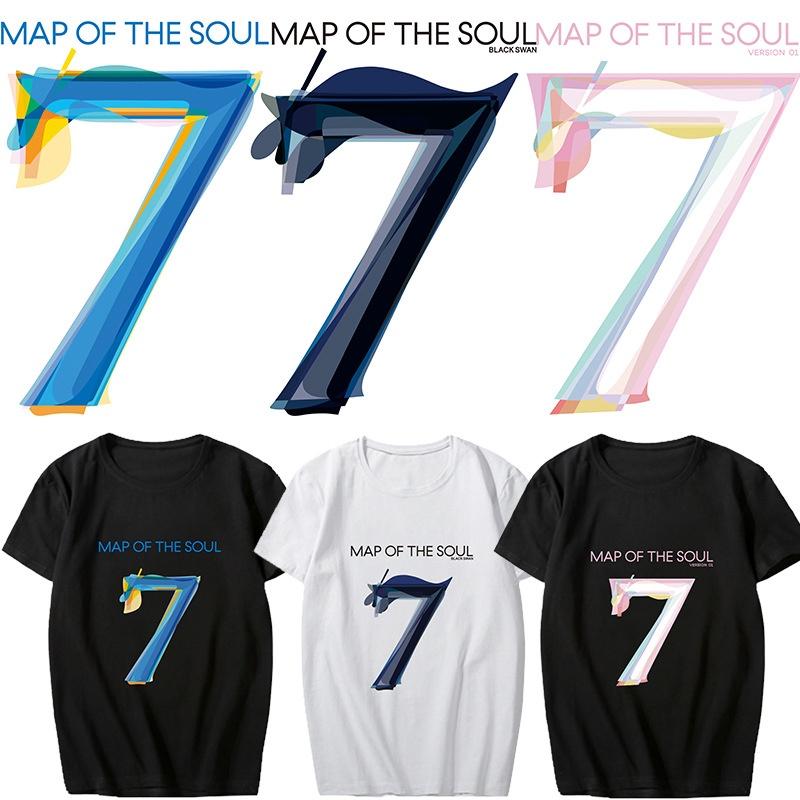 Of Kpop Bts The Soul7 Tshirt Bangtan Boys Short Sleeve Tee Shirts Tops