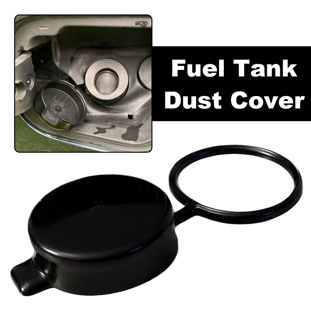 2.375in Auto Car Fuel Tank Dust Cover Lid Protective Cover Strap For Chevrolet For Buick Car Gas Petrol Tank Cover Replacem P3G0