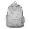 Small Pack Zipper  Shoulder Bag Solid Color Casual Backpack Waterproof Butterfly Backpack  Women