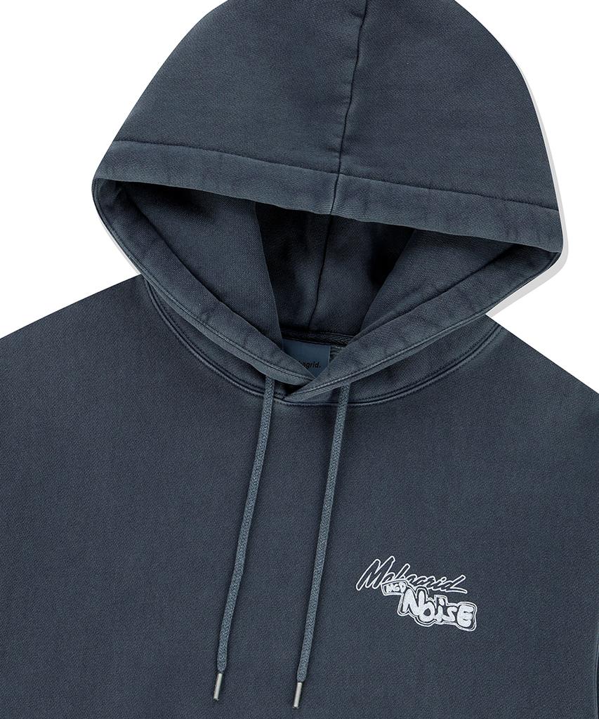 Logo List Pigment Hoodie Navy(Mg2Efmm416A)
