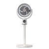 Retractable Air Circulation Fan Dual Purpose USB Shaking Head Electric Fan for Tabletop  With Remote Control Timing  Night Light Floor Fan 12W