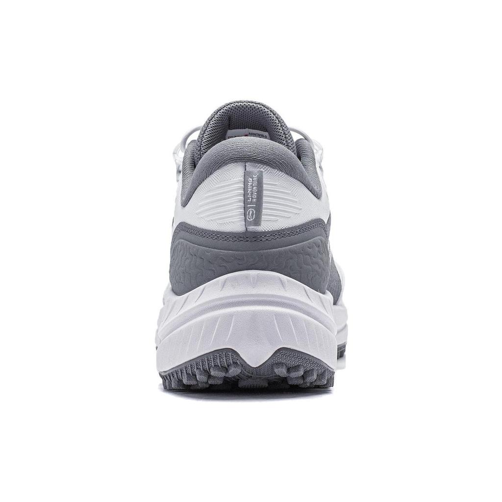 Li Ning Yi Jie Lite V2 Slip Resistant Low Top Running Shoes Women's White Gray ARNT010-3