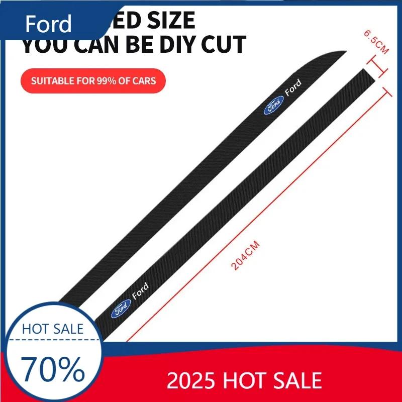 Fokus Varmt För Ford 2ST Ny Modebil Sidokjol Tröskelrand Dekaler För Ford Focus 2 MK2 MK3 MK4 ST Mondeo Festiva Passar Fies