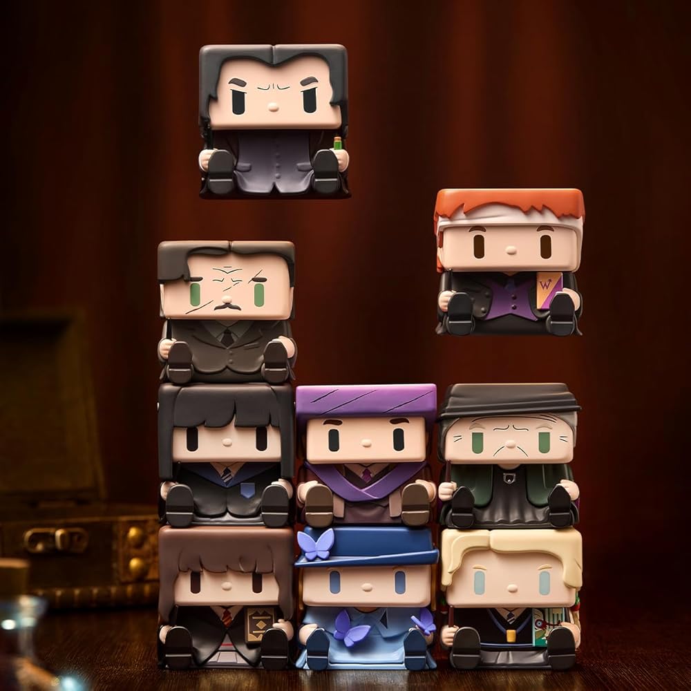 Pop Mart Harry Potter Pop Cube-3 Série Boîte Aveugle Figurine Jouet Premium PVC Personnage à Collectionner